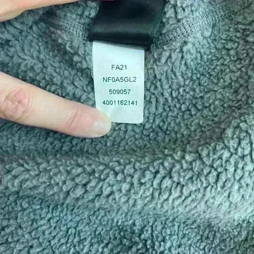 The North Face Gordon Lyons Men’s 1/4 Quarter Zip Knit Woven Sweater Gray S - Picture 13 of 15